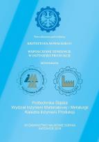 Okładka książki Współczesne tendencje w inżynierii produkcji