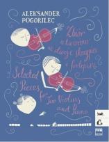 Okładka książki Zbiór utworów na dwoje skrzypiec i fortepian PWM