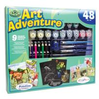 Opakowanie Zestaw Art Adventure 9 projektów - Koń Delfin Kot