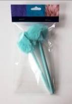 Opakowanie Zestwa: Długopis+ ołówek futro (niebieski)