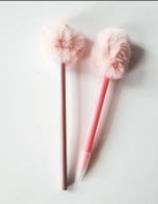 Opakowanie Zestwa: Długopis+ ołówek futro (róż)