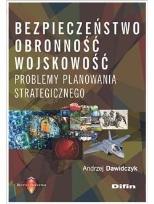 Okładka książki Bezpieczeństwo obronność wojskowość