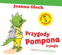 Okładka książki CD MP3 TRYLOGIA PRZYGODY POMPONA