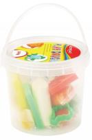 Opakowanie Ciastolina KEYROAD 6szt z foremkami mix kolorów