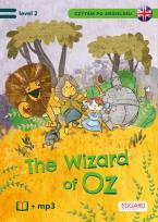 Okładka książki CZARNOKSIĘŻNIK Z KRAINY OZ THE WONDERFUL WIZARD OF OZ CZYTAM PO ANGIELSKU
