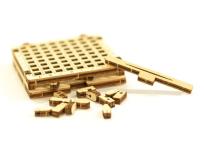 Opakowanie Drewniana gra podróżna 3D Szachy