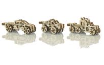 Opakowanie Drewniane puzzle 3D Ciężarówki