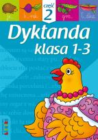 Okładka książki Dyktanda kl.1-3 cz.2