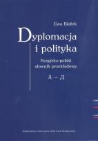 Okładka książki Dyplomacja i polityka. Ros-poi słownik przekładowy