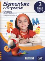 Okładka książki Elementarz odkrywców 3 Ćwiczenia cz.4 NE