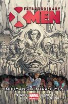 Okładka książki Extraordinary X-Men. Inhumans kontra X-Men