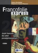 Okładka książki Francofolie express 2 Język francuski