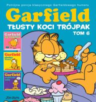 Okładka książki Garfield T.6 Tłusty koci trójpak
