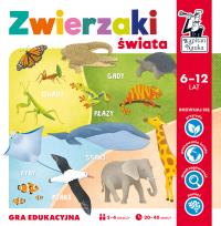 Okładka książki GRA ZWIERZAKI ŚWIATA KAPITAN NAUKA