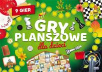Okładka książki Gry planszowe dla dzieci