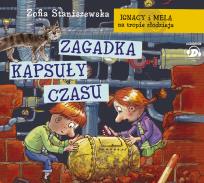 Okładka książki Ignacy i Mela na tropie złodzieja Zagadka kasuły czasu - Audiobook