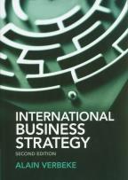 Okładka książki International Business Strategy