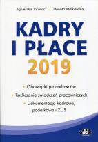 Okładka książki Kadry i płace 2019