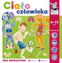 Okładka książki Kapitan Nauka. Gra edukacyjna. Ciało człowieka