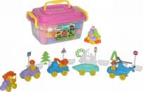 Opakowanie Klocki Budowniczy - 138 elementów