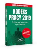 Opakowanie Kodeks Pracy 2019.Praktyczny komentarz z przykładami