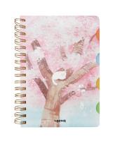 Opakowanie Kołonotes A5/124K Koty na drzewie