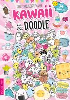 Okładka książki Kreatywne kolorowanie Kawaii and Doodle