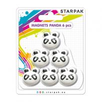 Opakowanie Magnes - Panda  6 szt.