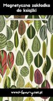 Opakowanie Magnetyczna zakładka do książki - Liście (opakowanie 2 sztuki)