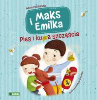 Okładka książki Maks i Emilka Pies i kupa szczęścia