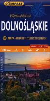 Okładka książki Mapa atrakcji tur. - Województwo Dolnośląskie