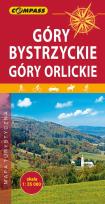 Okładka książki Mapa turystyczna - Góry Bystrzyckie/Orlickie