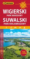 Okładka książki Mapa turystyczna - Wigierski PN, Suwalski PK