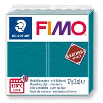 Opakowanie Masa Fimo Leather effect 57g błękitna laguna