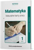 Okładka książki Matematyka LO 1 Maturalne karty pracy ZR cz.2 2019