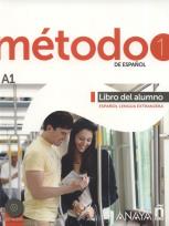 Okładka książki Metodo 1 de espanol Libro del Alumno A1 + CD