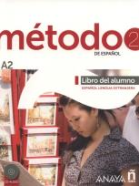 Okładka książki Metodo 2 de espanol. Libro del Alumno A2 + CD
