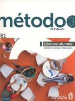 Okładka książki Metodo 3 de espanol Libro del Alumno B1 + CD
