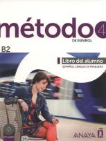 Okładka książki Metodo 4 de espanol Libro del Alumno. B2 + CD