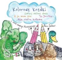 Okładka książki Muzyczny plac zabaw. Kolorowe kredki +CD