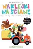 Okładka książki Naklejki na ścianę - Zwierzątka na wsi