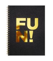 Opakowanie Notes A4/80K kratka brokatowa oprawa