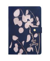 Opakowanie Notes A5/80K kratka w oprawie z ekoskóry