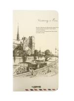 Opakowanie Notes B6/96K Bulwar Notre Dame