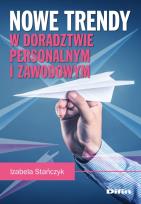 Okładka książki Nowe trendy w doradztwie personalnym i zawodowym
