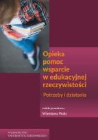 Opakowanie Opieka pomoc wsparcie w edukacyjnej rzeczywistości