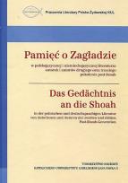 Okładka książki Pamięć o Zagładzie w polskojęzycznej i niemieckojęzycznej literaturze