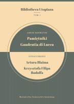 Okładka książki Pamiętniki Gaudentia di Lucca