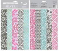 Opakowanie Papier ozdobny Silver 20x29 cm HAPPY COLOR