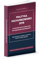 Okładka książki Polityka rachunkowości 2019